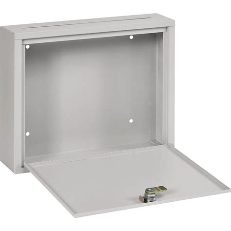 electrical boxes wall mount locking|wall mounted secure lock box.